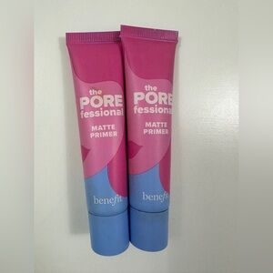 Benefit The Porefessional Matte Primer new sealed 2 x .75 oz $58 retail